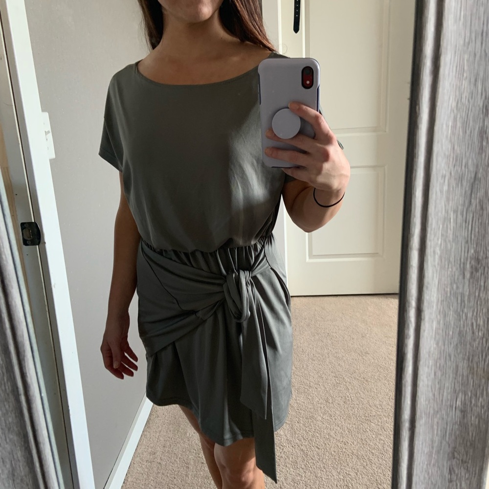 Gray Dress